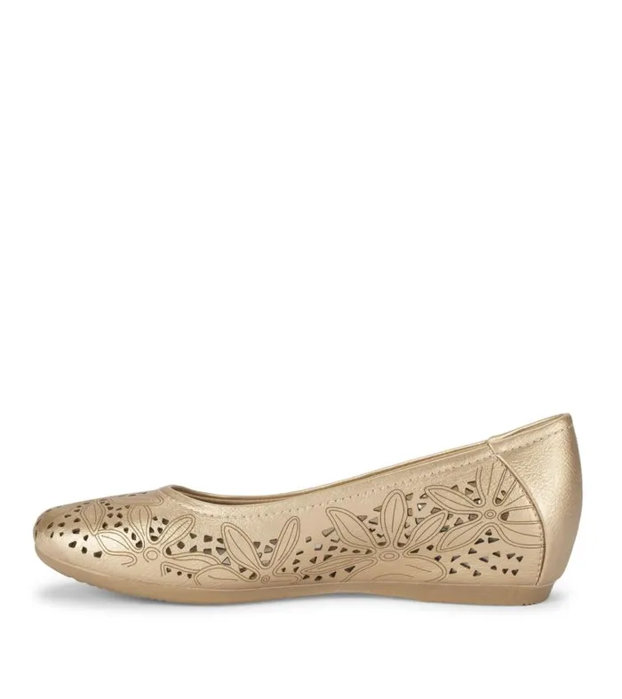 Women Baretraps Flats and Loafers Mariah Casual Flat Light Gold Women Baretraps Flats and Loafers Mariah Casual Flat Light Gold