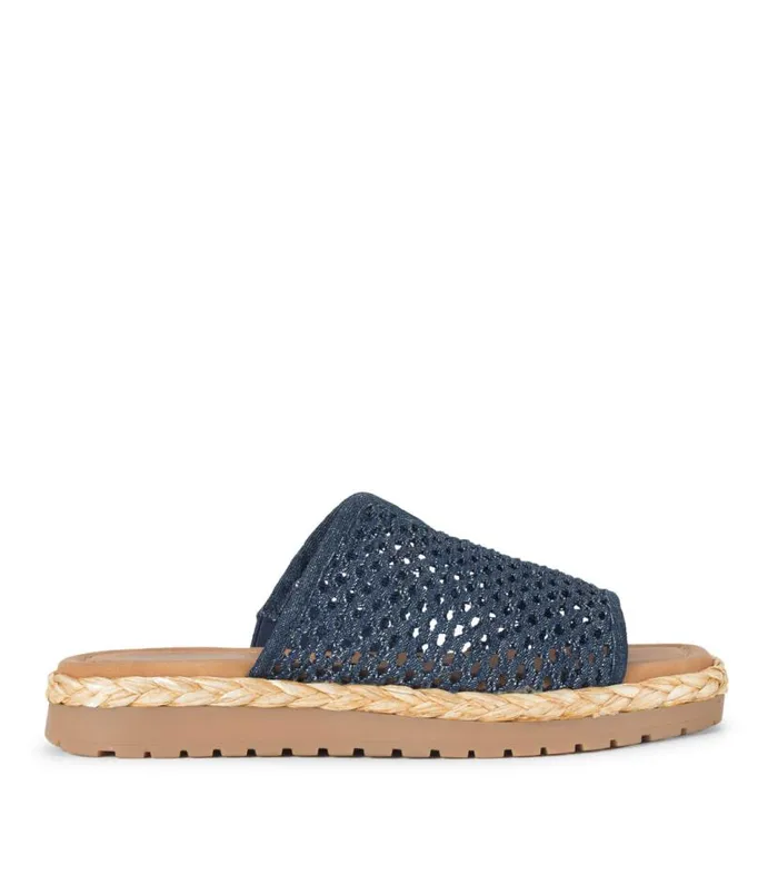 Women Baretraps Slides and Slip On Sandals Tasmine Slide Sandal Dark Denim Women Baretraps Slides and Slip On Sandals Tasmine Slide Sandal Dark Denim