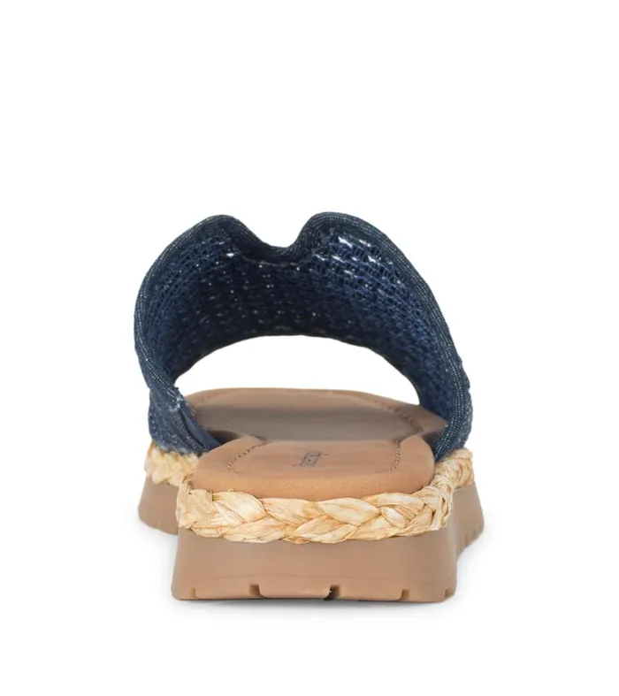 Women Baretraps Slides and Slip On Sandals Tasmine Slide Sandal Dark Denim Women Baretraps Slides and Slip On Sandals Tasmine Slide Sandal Dark Denim
