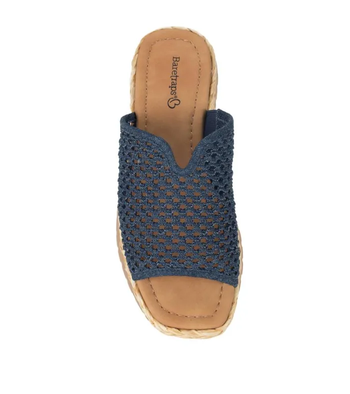 Women Baretraps Slides and Slip On Sandals Tasmine Slide Sandal Dark Denim Women Baretraps Slides and Slip On Sandals Tasmine Slide Sandal Dark Denim