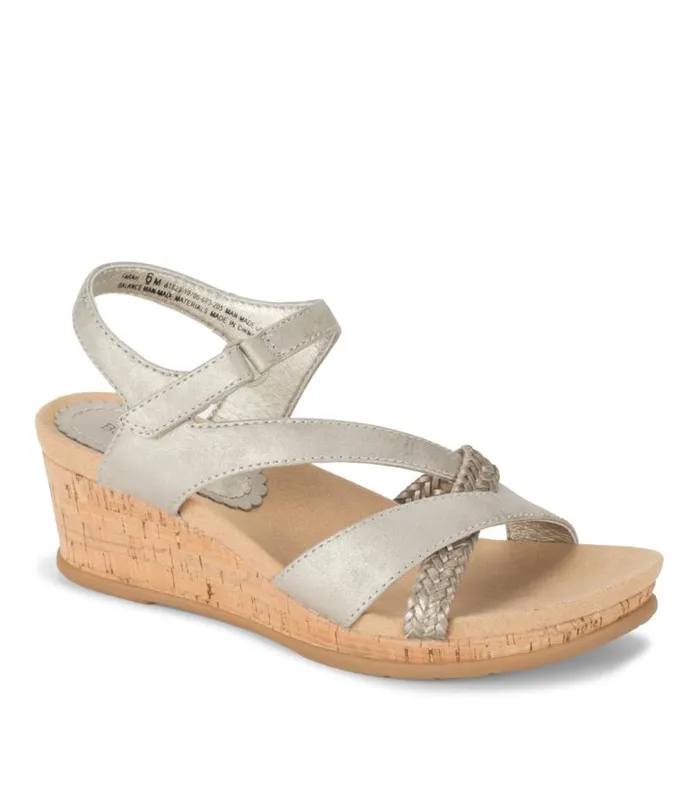 Women Baretraps Wedge Sandals Farah Wedge Sandal Champagne