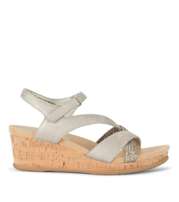 Women Baretraps Wedge Sandals Farah Wedge Sandal Champagne Women Baretraps Wedge Sandals Farah Wedge Sandal Champagne