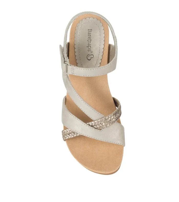 Women Baretraps Wedge Sandals Farah Wedge Sandal Champagne Women Baretraps Wedge Sandals Farah Wedge Sandal Champagne
