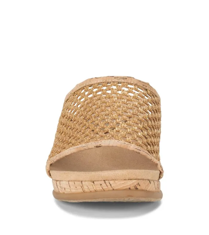 Women Baretraps Wedge Sandals Flossey Wedge Slide Sandal Natural Women Baretraps Wedge Sandals Flossey Wedge Slide Sandal Natural