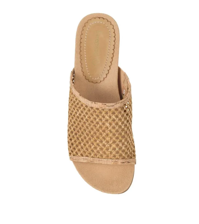 Women Baretraps Wedge Sandals Flossey Wedge Slide Sandal Natural Women Baretraps Wedge Sandals Flossey Wedge Slide Sandal Natural