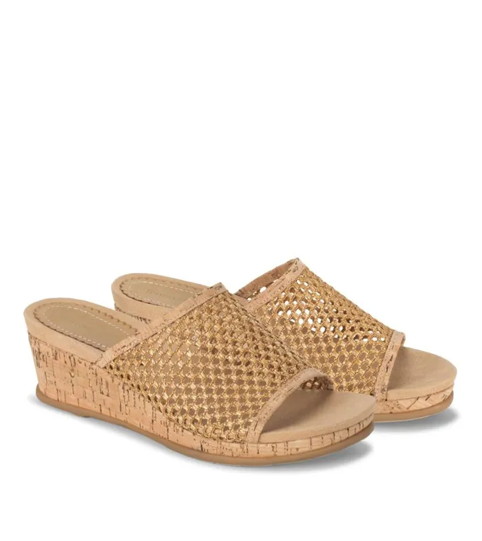 Women Baretraps Wedge Sandals Flossey Wedge Slide Sandal Natural Women Baretraps Wedge Sandals Flossey Wedge Slide Sandal Natural