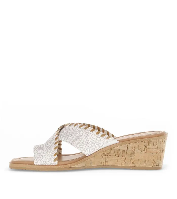 Women Baretraps Wedge Sandals Paige Wedge Sandal Cream Women Baretraps Wedge Sandals Paige Wedge Sandal Cream