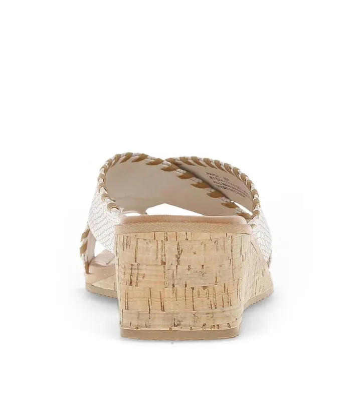Women Baretraps Wedge Sandals Paige Wedge Sandal Cream Women Baretraps Wedge Sandals Paige Wedge Sandal Cream