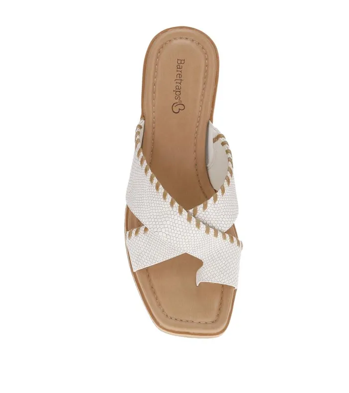 Women Baretraps Wedge Sandals Paige Wedge Sandal Cream Women Baretraps Wedge Sandals Paige Wedge Sandal Cream