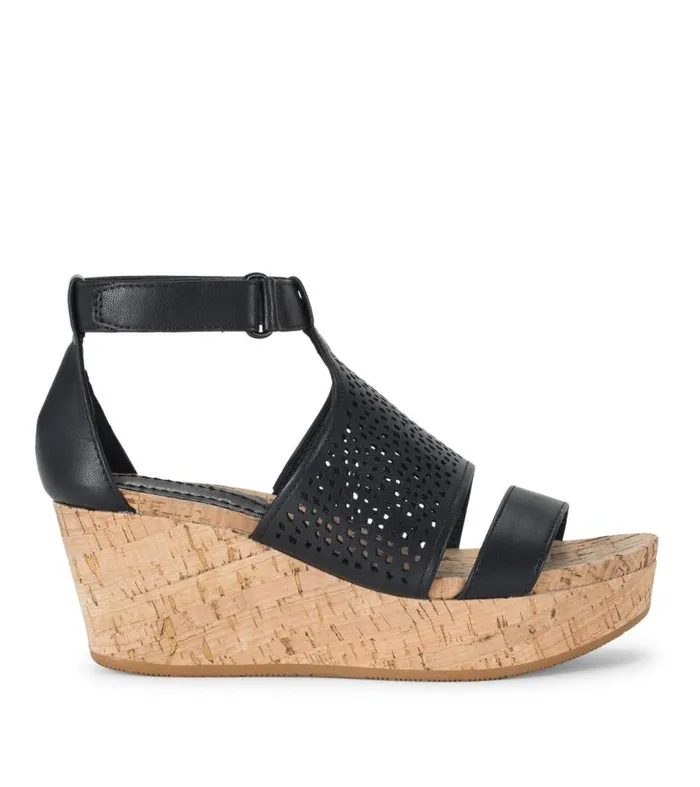 Women Baretraps Wedge Sandals Raisie Wedge Sandal Black