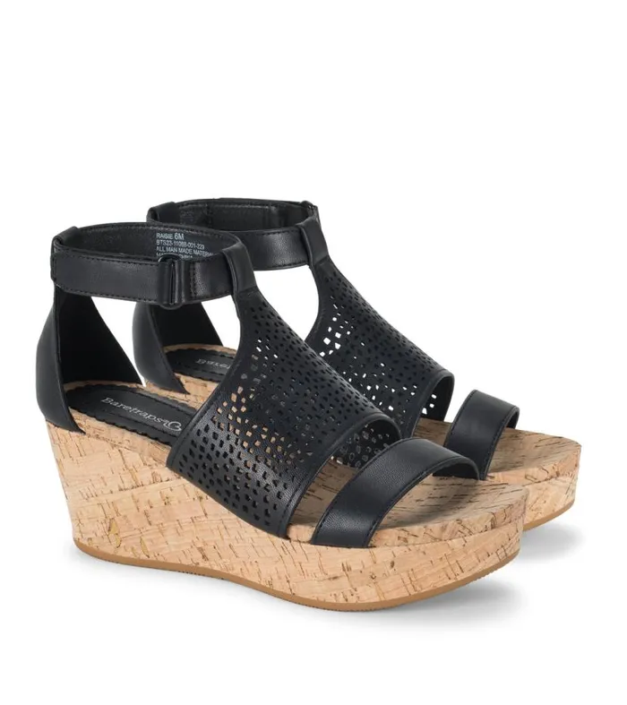 Women Baretraps Wedge Sandals Raisie Wedge Sandal Black