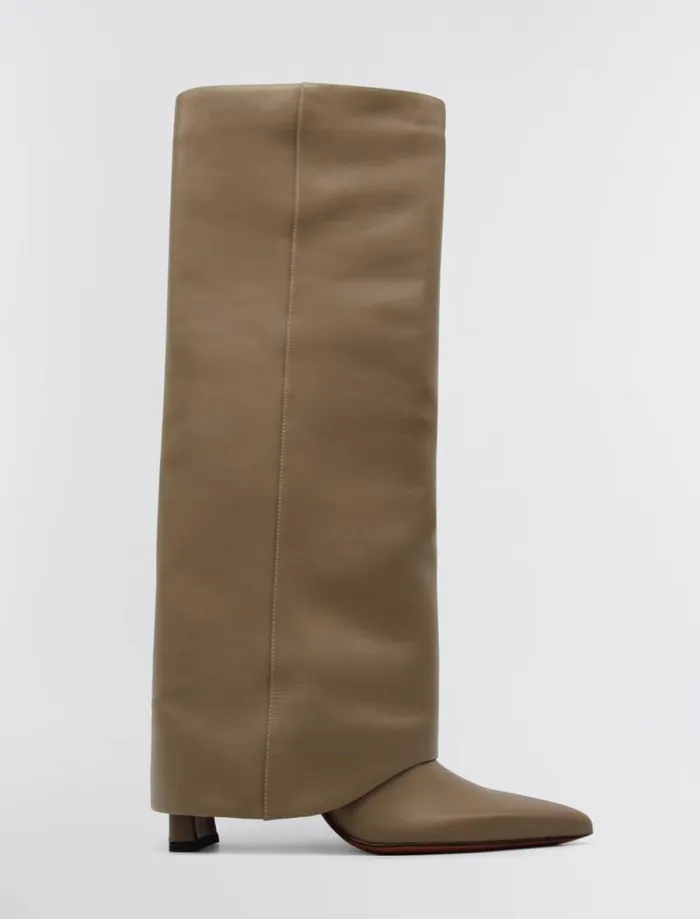 Women BCBG Shoes Ebana Hooded Boot Ochre