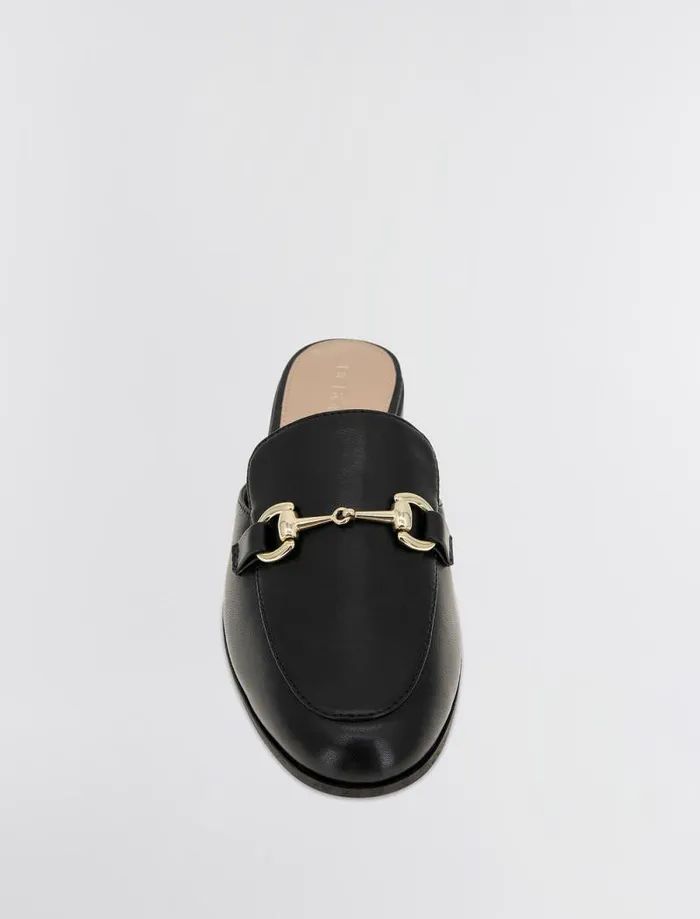 Women BCBG Shoes Zorie Loafer Mule Black Women BCBG Shoes Zorie Loafer Mule Black