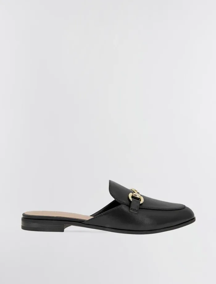 Women BCBG Shoes Zorie Loafer Mule Black Women BCBG Shoes Zorie Loafer Mule Black