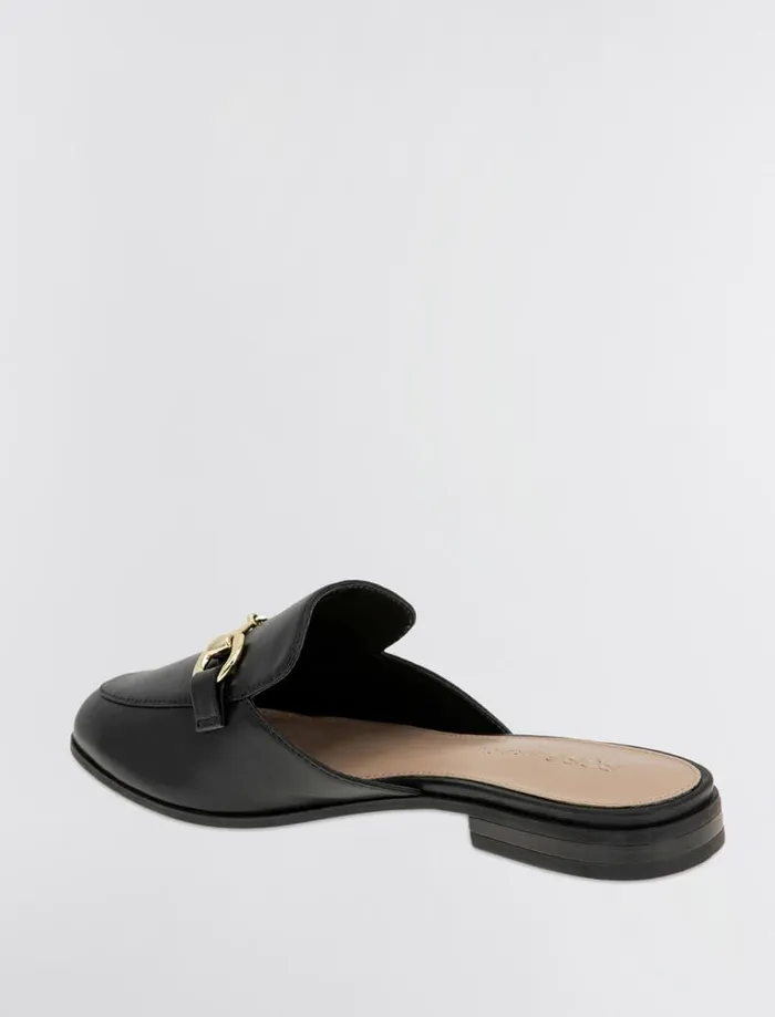 Women BCBG Shoes Zorie Loafer Mule Black Women BCBG Shoes Zorie Loafer Mule Black
