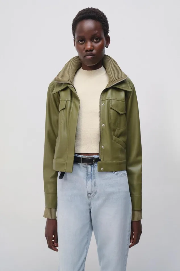 Women Becka Jacket Nori Jonathan Simkhai Jackets and Coats