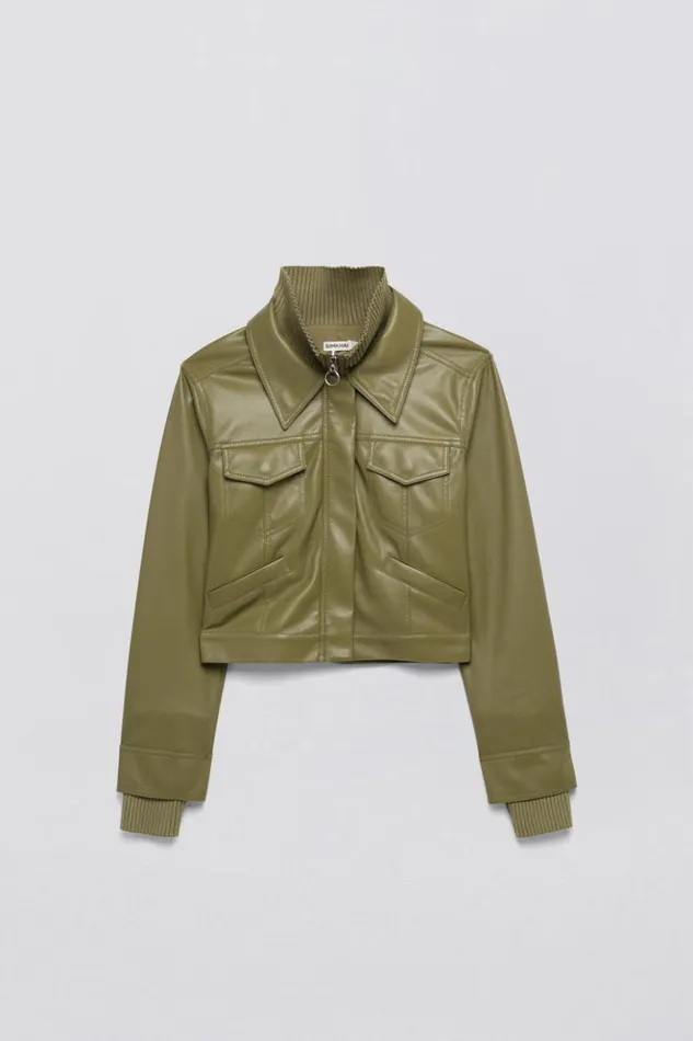 Women Becka Jacket Nori Jonathan Simkhai Jackets and Coats