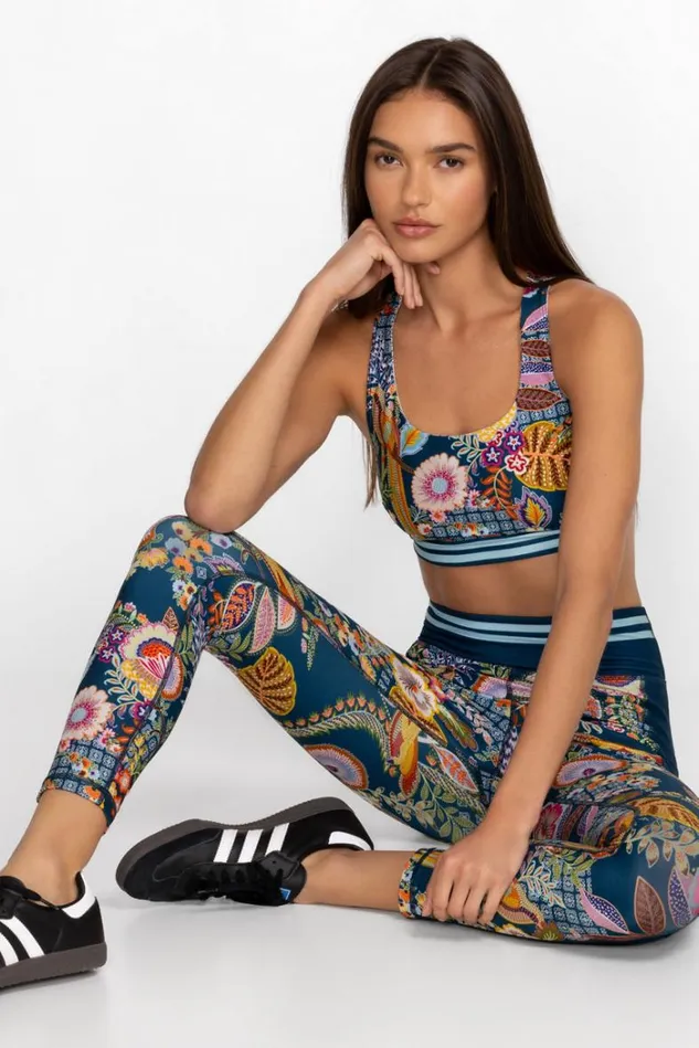Women Bee Active Legging With Pockets Wildbird Johnny Was Active
