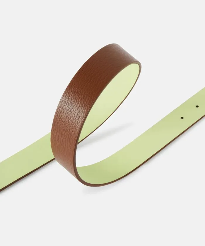 Women Belts Pinko Reversible Love Birds Belt 3cm Browngreenantiquegold Women Belts Pinko Reversible Love Birds Belt 3cm Browngreenantiquegold