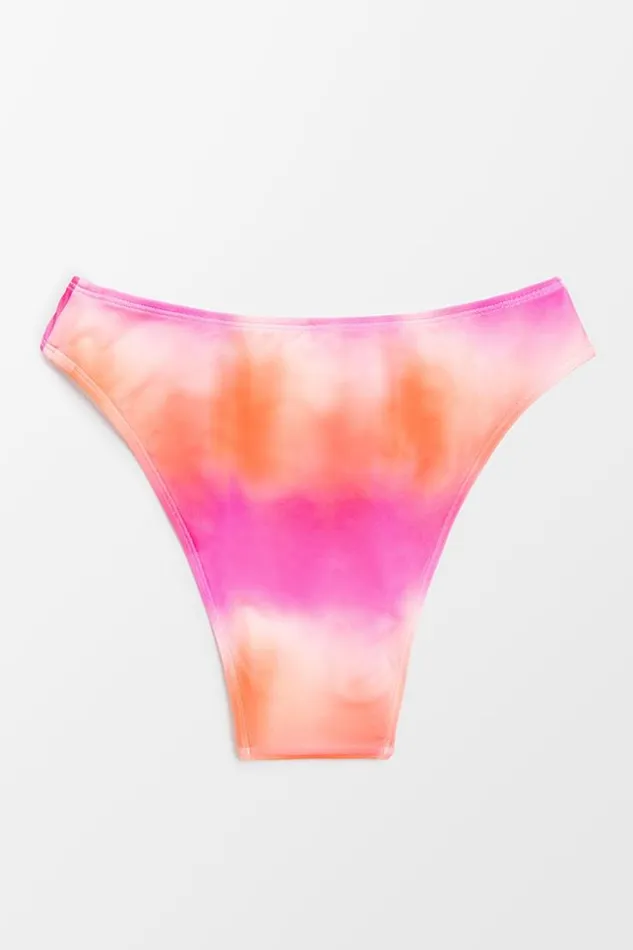 Women Bikini Bottoms Cupshe Radiant Sun Ombre Cheeky Hipster Bikini Bottom Multicolor