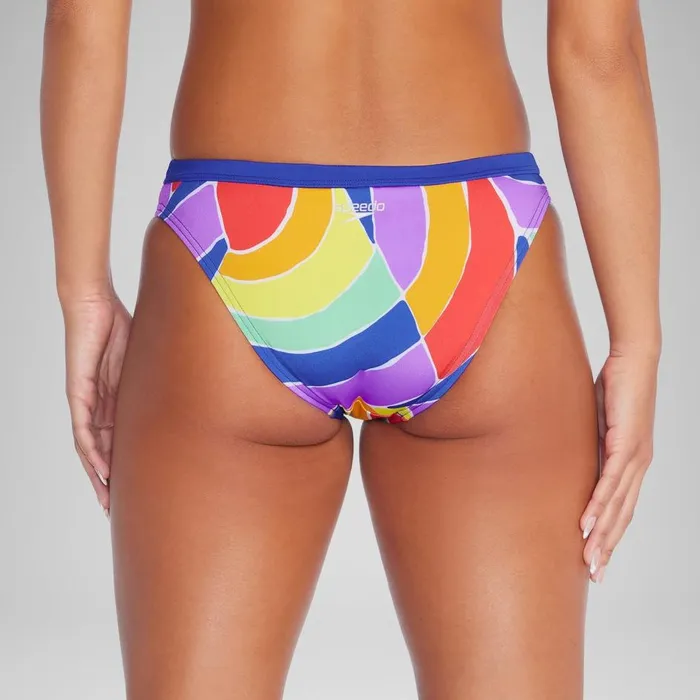 Women Bikinis and Tankinis Speedo Women039s Pride Printed Classic Bikini Bottom Multi Women Bikinis and Tankinis Speedo Women039s Pride Printed Classic Bikini Bottom Multi