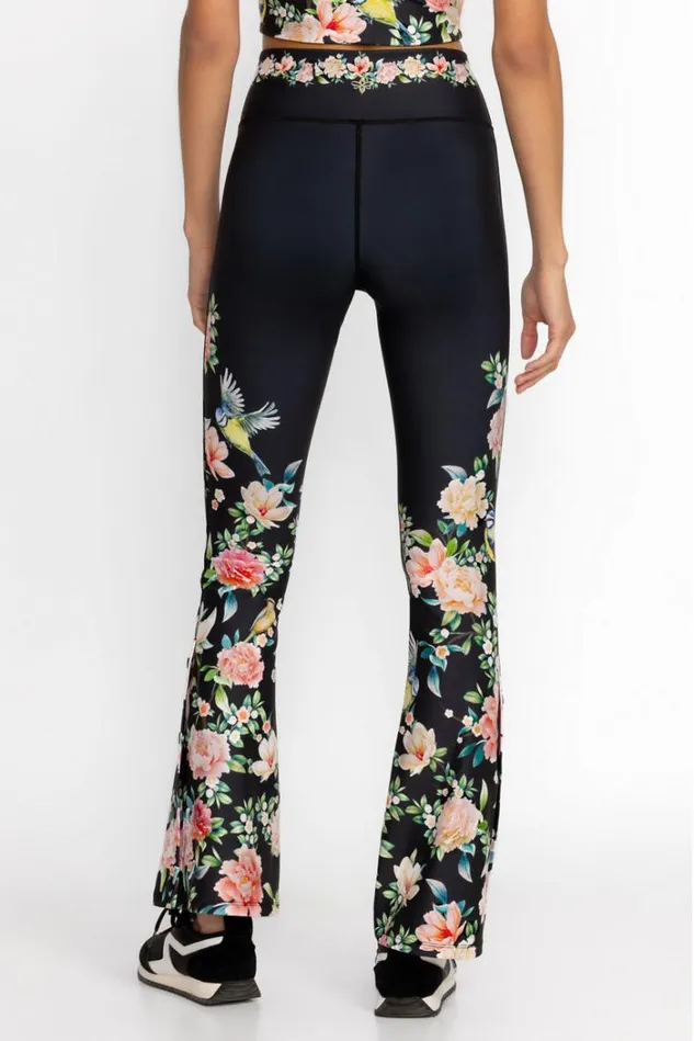 Women BIRDIE BEE ACTIVE SIDE SNAP BABY BELL PANT Birdie Johnny Was Active