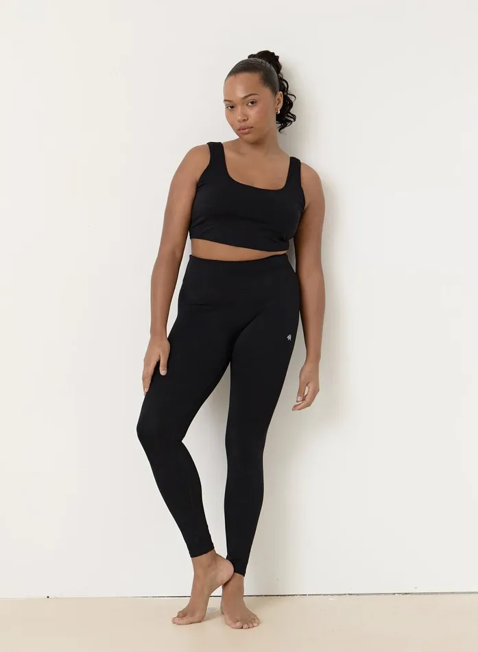 Women Black Fourth Crop Top Elessia 4th and Reckless Athleisure