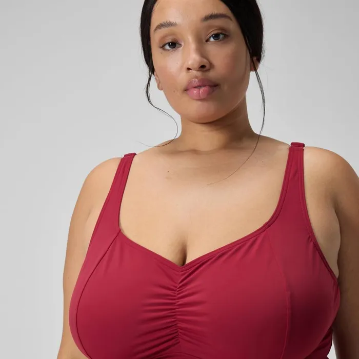 Women BodyShaping Speedo Women039s Plus Size Shaping AquaNite Swimsuit Red