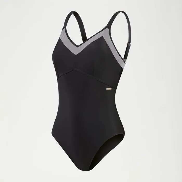 Women BodyShaping Speedo Women039s Shaping LuniaGlow Swimsuit Black