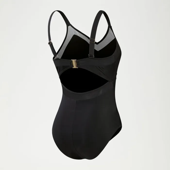 Women BodyShaping Speedo Women039s Shaping LuniaGlow Swimsuit Black