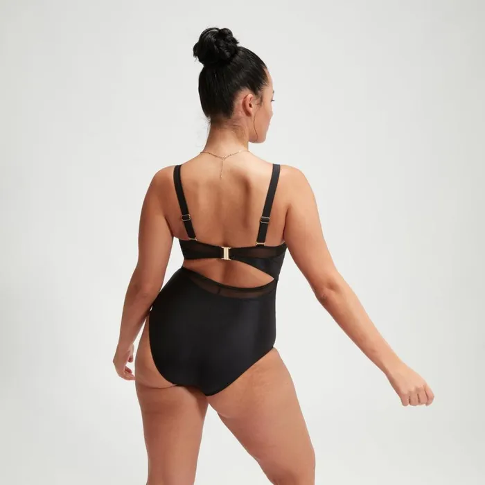 Women BodyShaping Speedo Women039s Shaping LuniaGlow Swimsuit Black
