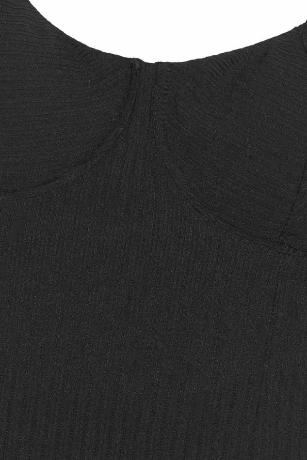 Women Bodysuits Cupshe Jaylee Black Vneck Backless Bodysuit Black