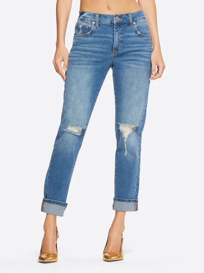 Women Bottoms Jessica Simpson Mika Best Friend Slouchy Skinny In Simply Smitten