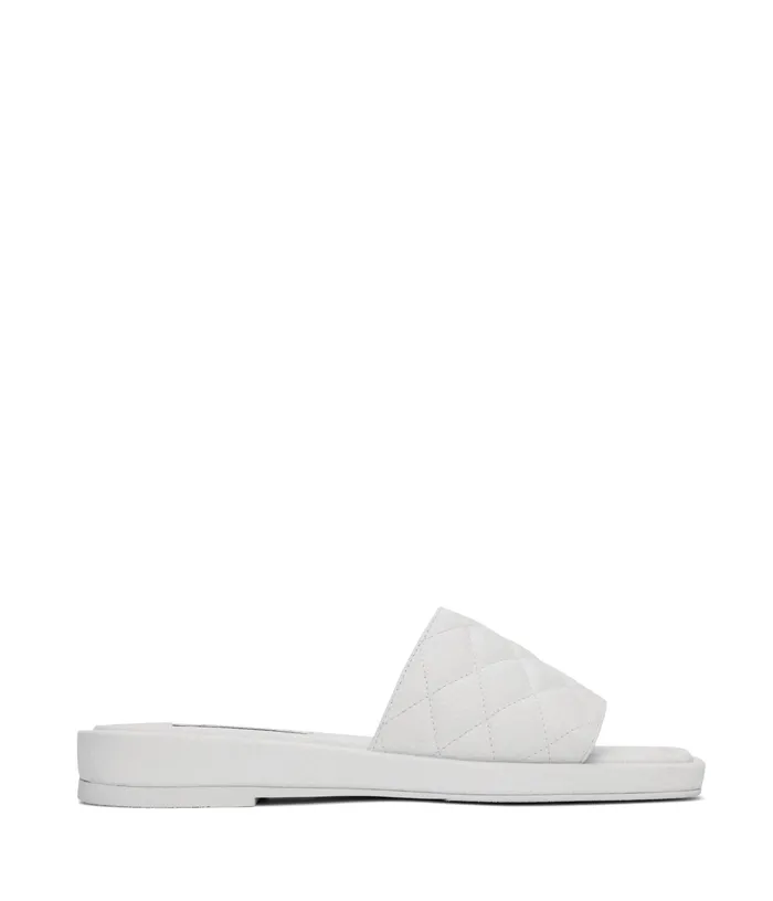 Women Brie Vegan Sandals White Matt and Nat Sandals
