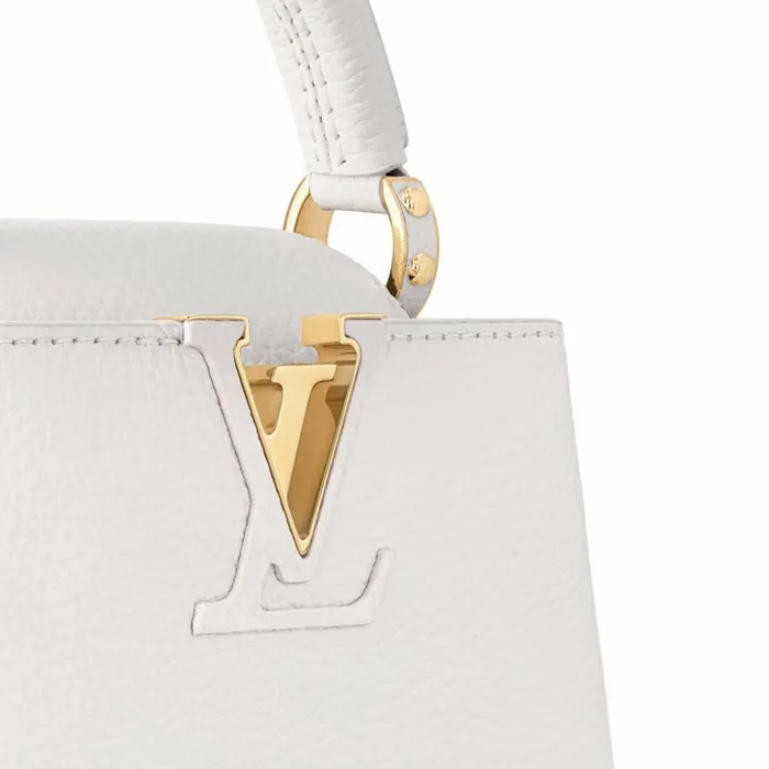 Women Capucines Bag Louis Vuitton Louis Vuitton Capucines MINI White M23456 Black M56669 Orange M22863 8211 Louis Vuitton Handbag Store