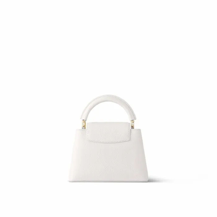 Women Capucines Bag Louis Vuitton Louis Vuitton Capucines MINI White M23456 Black M56669 Orange M22863 8211 Louis Vuitton Handbag Store