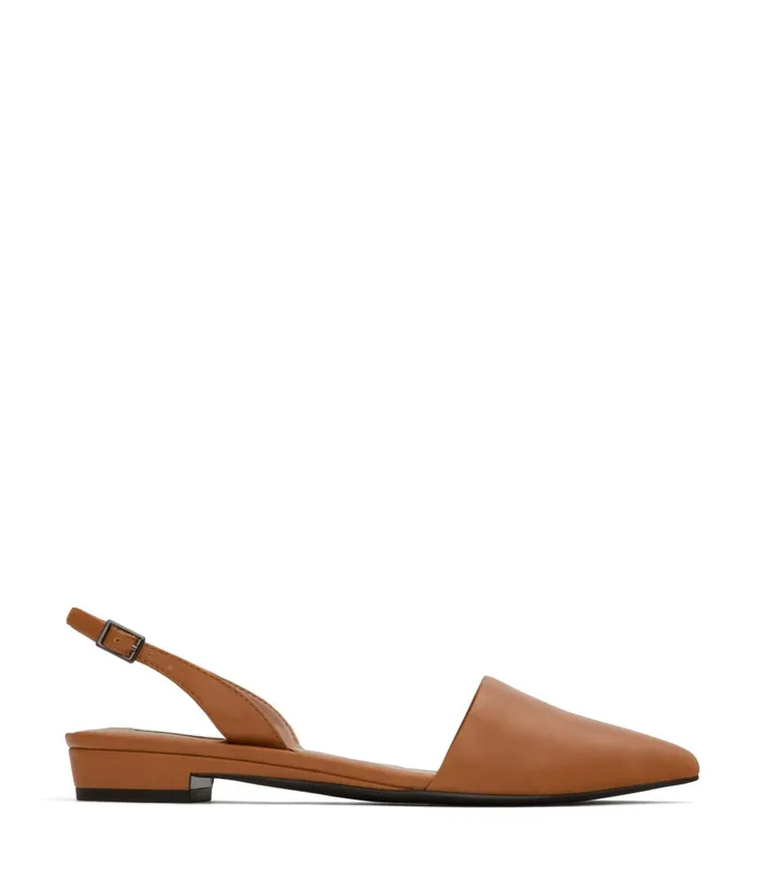 Women Cory Vegan Slingback Flats Chili Matt and Nat Flats