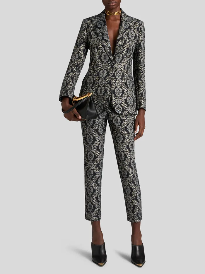 Women Cotton Jacquard Jacket Etro Jackets