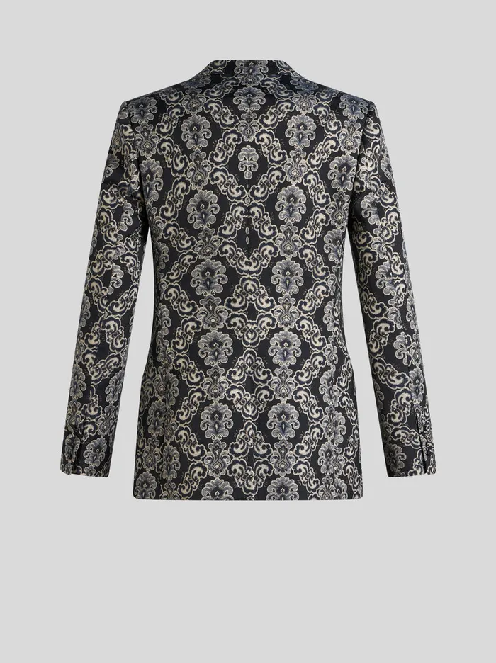 Women Cotton Jacquard Jacket Etro Jackets