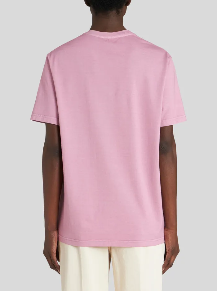 Women Cotton TShirt With Logo Etro Sweatshirts And TShirts