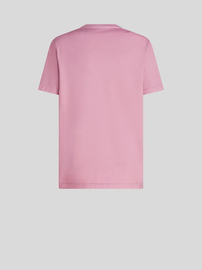 Women Cotton TShirt With Logo Etro Sweatshirts And TShirts