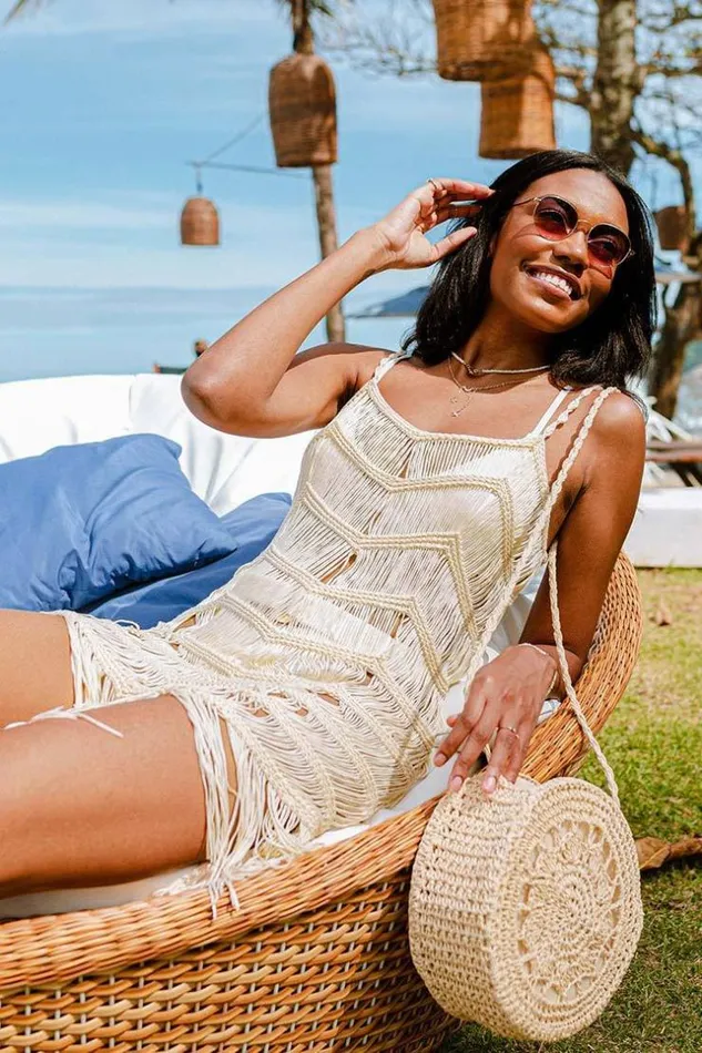 Women Cover Up Dresses Cupshe Tyler Crochet Tassel Slip Cover Up Apricot