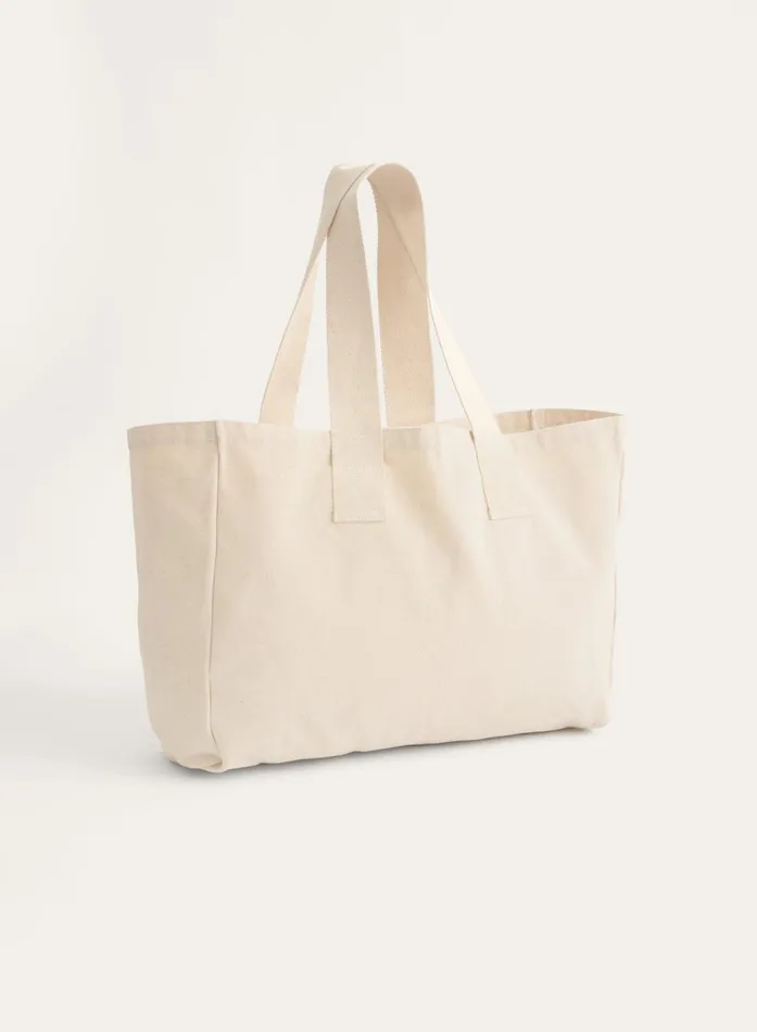 Women Cream Sports Club Tote Bag 4th and Reckless Athleisure