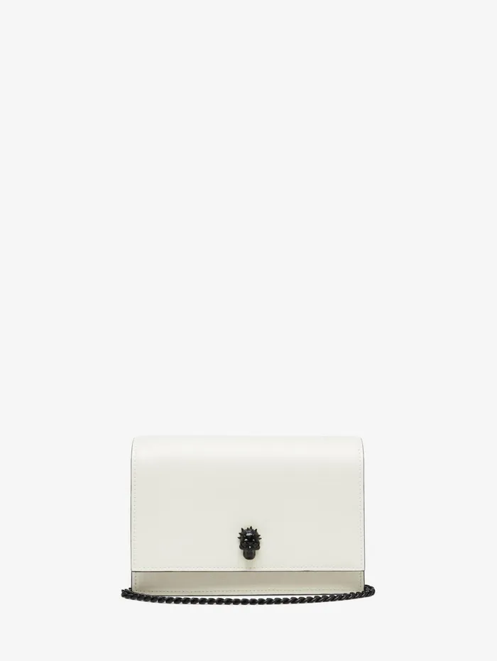 Women Crossbody Bags Alexander McQueen Small Skull Bag Soft Ivory