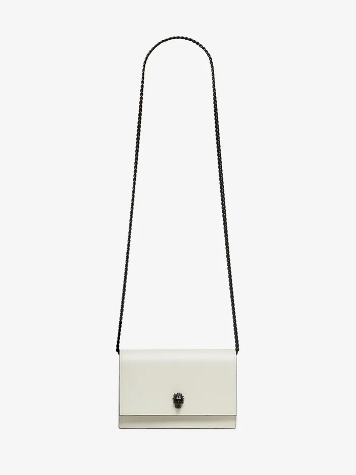 Women Crossbody Bags Alexander McQueen Small Skull Bag Soft Ivory