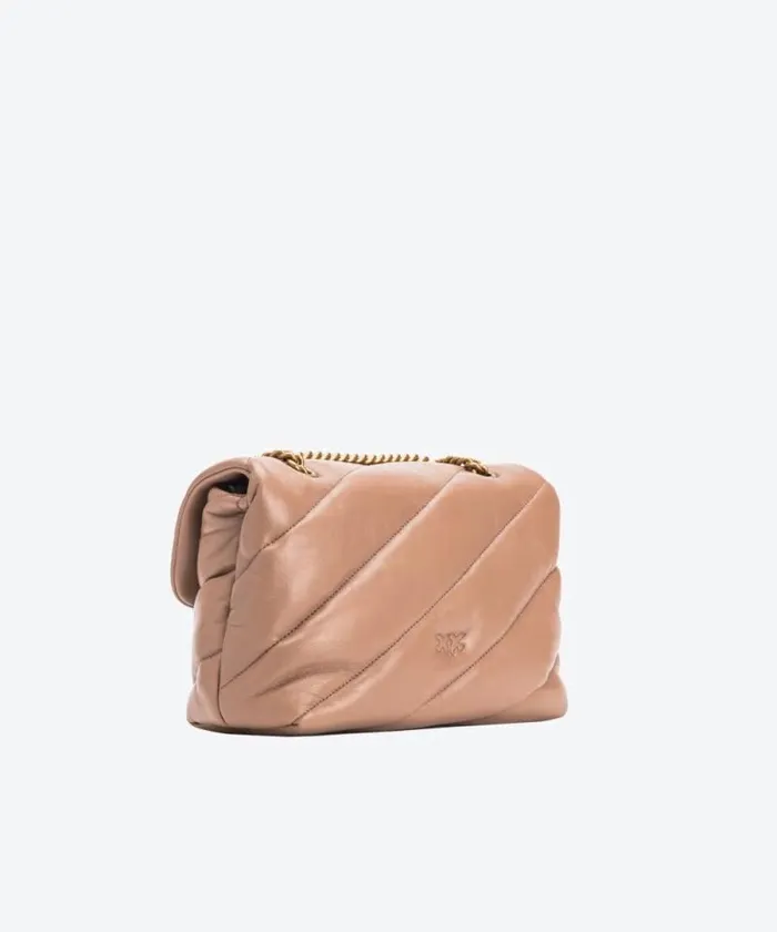 Women Crossbody Bags Pinko Classic Love Bag Puff Maxi Quilt Ginger Biscuitantique Gold Women Crossbody Bags Pinko Classic Love Bag Puff Maxi Quilt Ginger Biscuitantique Gold