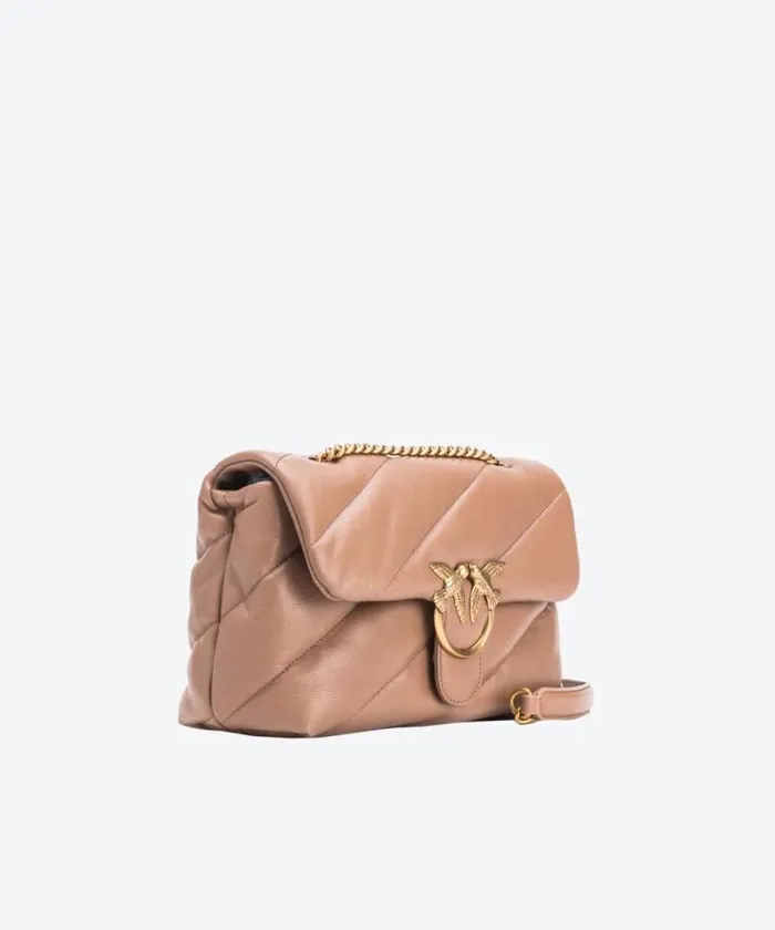Women Crossbody Bags Pinko Classic Love Bag Puff Maxi Quilt Ginger Biscuitantique Gold Women Crossbody Bags Pinko Classic Love Bag Puff Maxi Quilt Ginger Biscuitantique Gold