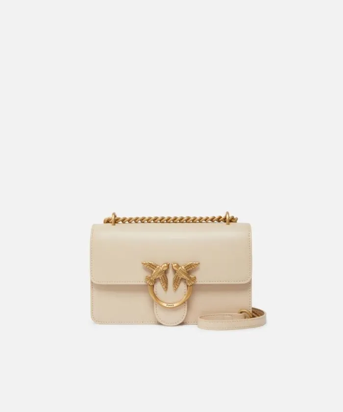 Women Crossbody Bags Pinko Mini Love Bag One Simply Beigesmoke Greyantiquegold Women Crossbody Bags Pinko Mini Love Bag One Simply Beigesmoke Greyantiquegold