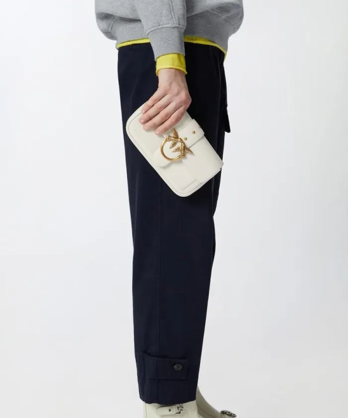 Women Crossbody Bags Pinko Pocket Love Bag One Simply Whitewhiteantique Gold Women Crossbody Bags Pinko Pocket Love Bag One Simply Whitewhiteantique Gold