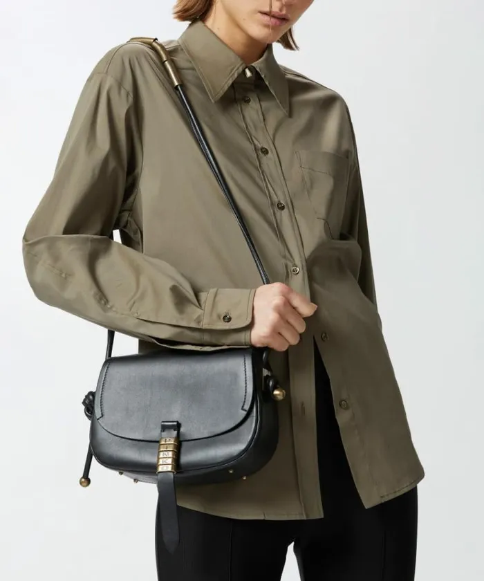 Women Crossbody Bags Pinko Soft Leather Crossbody Bag Blackantique Gold Women Crossbody Bags Pinko Soft Leather Crossbody Bag Blackantique Gold